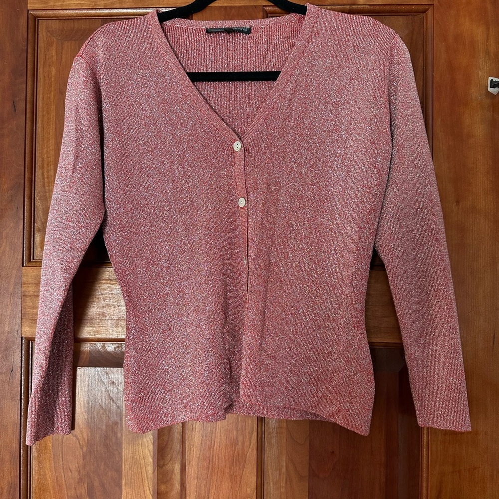 Pierri New York Pink Cardigan Sweater
